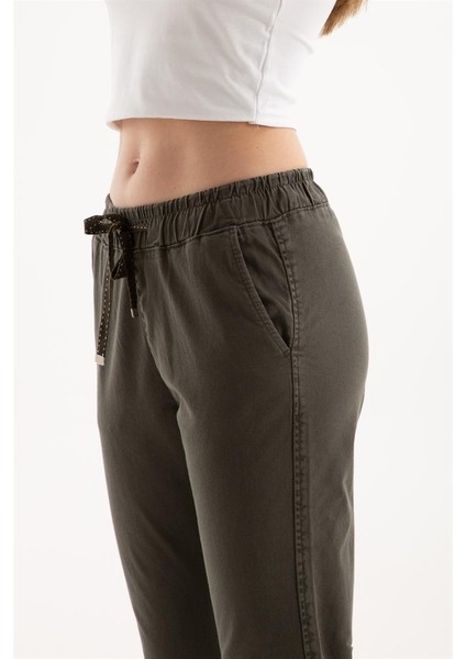 Beli Bağlamalı Pantolon Haki fırsatları