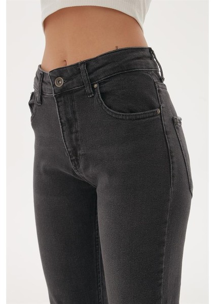 Denim Pantolon Antrasit modelleri