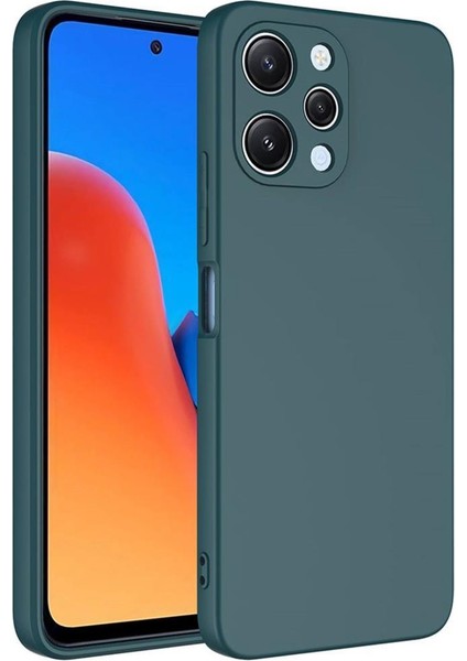 Xiaomi Redmi 12 Kılıf Lansman Tasarım Iç Yüzeyi Kadife Silikon