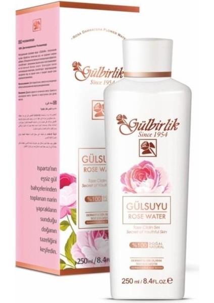 Rosense Gülbirlik Gül Suyu 250 ml