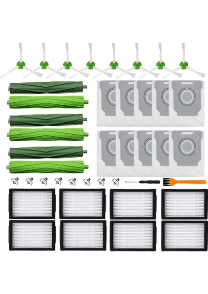I1+ I7 I7+ I3+ I4+ I6+ I8+ J7+ Plus I & J Plus Serisi Elektrikli Süpürge Rulo Fırçaları Için Aksesuar Kiti (Yurt Dışından) indirimleri