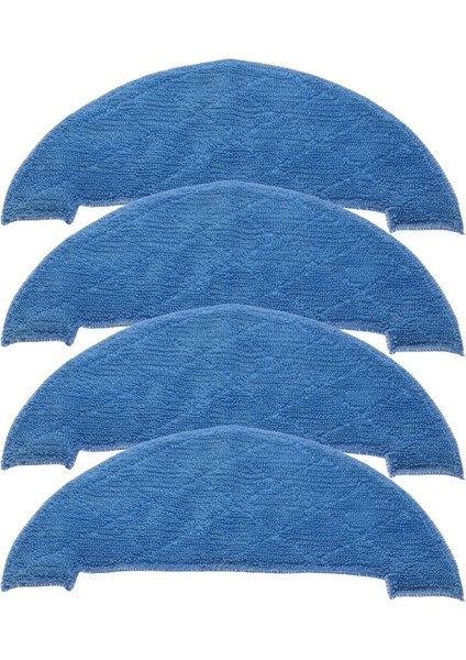 V8S X750 X785 V80 Robotik Elektrikli Süpürge Paspas Bezi Için 4 Adet Yedek Parçalar (Yurt Dışından)