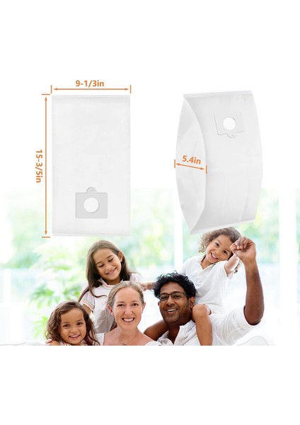 Tip Q/c 53292 Teneke Kutu Vakum Torbaları Için Toz Torbaları C/q 5055 50557 50558 53291 20-53292 Model, 12 Paket (Yurt Dışından) fiyatları