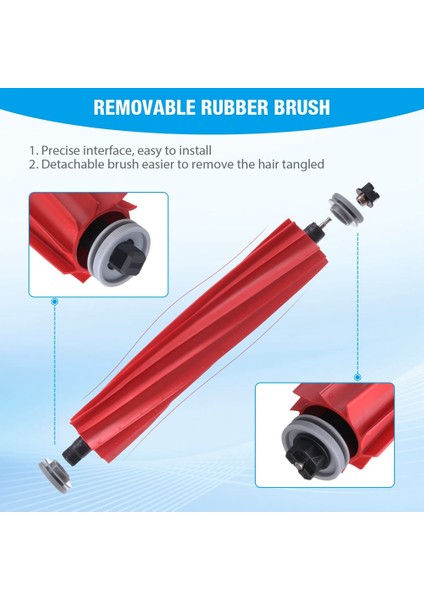 11 Adet S7 Maxv / Plus / Ultra G10S /G10S Pro Robotlu Süpürge Ana Yan Fırça Paspas Filtresi Toz Torbası (Yurt Dışından) fiyatları