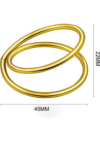 36 Adet Metal Spiral Peçete Halkası Tokaları Basit Peçete Halkaları Düğünler Için Resepsiyon Büfe Masa Süsü Gümüş (Yurt Dışından)