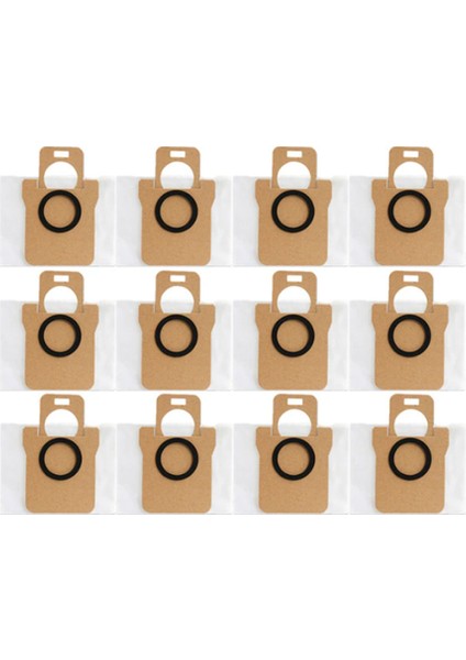 Robot Vakum X10+, Omni 1s, B101CN / Bot S10 S20 Pro, X10 L10 L10S Ultra Vakum Için 12PCS Toz Torbası (Yurt Dışından)