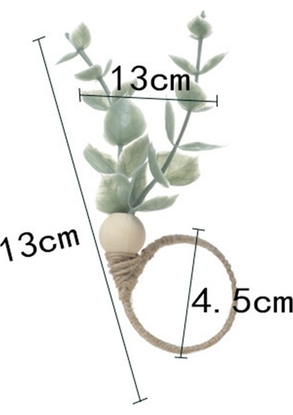 Peçete Halkaları 12 Set Rustik Okaliptüs Ahşap Peçete Halkaları Boho Yaprak Ahşap Boncuk Çiftlik Evi Peçete Halkası Tutucu (Yurt Dışından) fiyatları