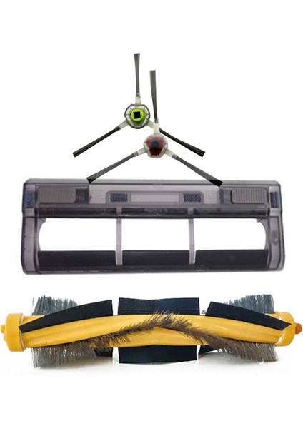 Deebot Ozmo 930 Elektrikli Süpürge Aksesuarları Ana Döner Fırçalar Kapağı Için Rulo Fırça + Kapak Değiştirme (Yurt Dışından)