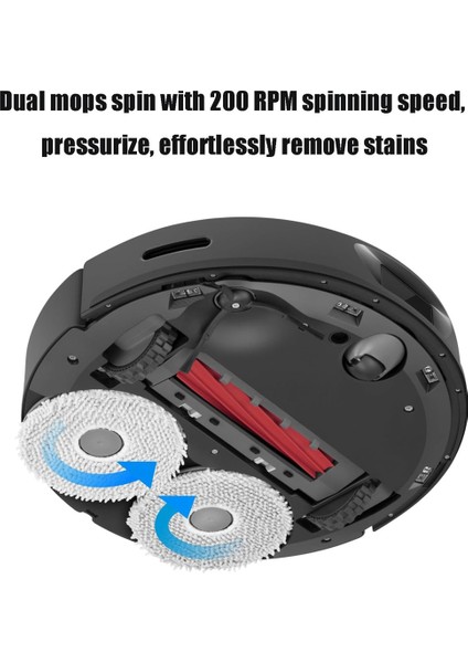 Robot Süpürge Yedek Parça, Ana Fırça, Yan Fırça, Toz Torbası, Mop Bezi Aksesuar Seti (Yurt Dışından) indirimleri