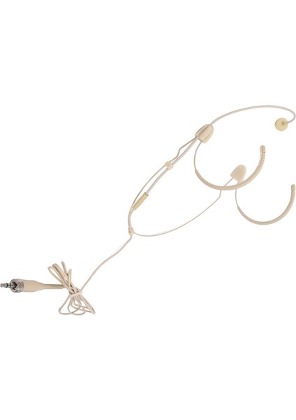 Çift Kulak Asılı Çok Yönlü Kulaklık Mikrofon Kondenser Headworn Kulaklık Mikrofon 3.5mm Jack Kilitleme Mikrofon (Yurt Dışından) modelleri