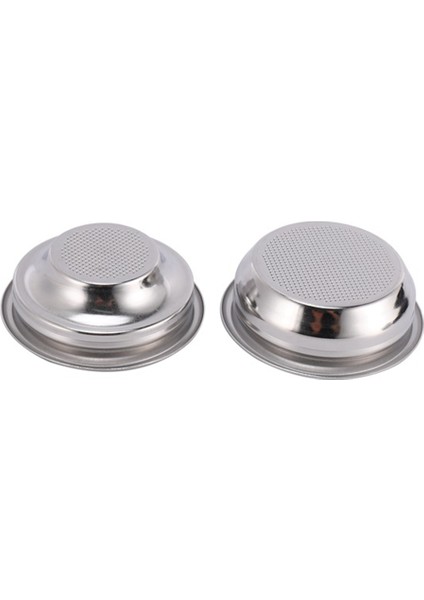 Tek ve Çift Bardak Filtre Sepeti ile 58 mm Dipsiz Paslanmaz Çelik Profesyonel Espresso Kahve Portafilter (Yurt Dışından)