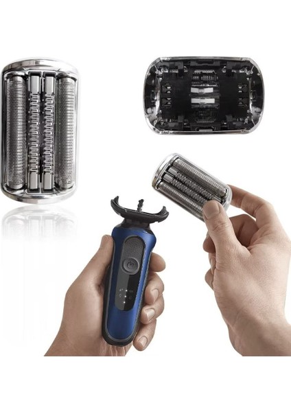 94M 92S 92M 90S Yedek Tıraş Makinesi Kafası Serisi 9 Pro Elektrikli Tıraş Makinesi Folyo Kesici 9030S 9040S 9050CC 9240S (Yurt Dışından) fırsatları