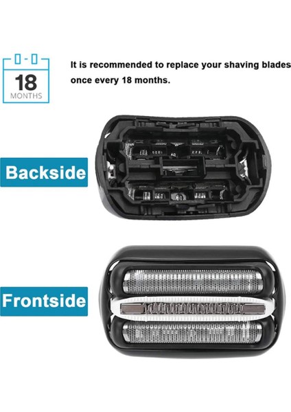 Series 3 32B Elektrikli Tıraş Makinesi Için Folyo ve Kesici Yedek Kafa 32B Kafa Uygun Modeller 3000S, 3010S, 3040S, 3050CC (Yurt Dışından) fiyatları