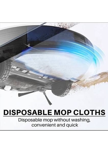 180 Adet Tek Kullanımlık Paçavra Deebot Ozmo T8 Elektrikli Süpürge Paspas Bezleri Paspas Pedleri Yedek Parça (Yurt Dışından) indirimleri