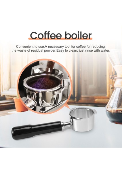 EC685 EC680 Kahve Dipsiz Portafilter Için Espresso Portafilter 51MM 51MM 2 Stil Kahve Tozu Kase ile (Yurt Dışından) indirimleri