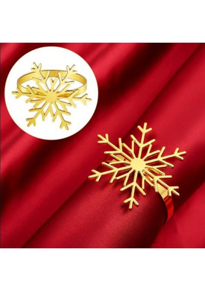24 Adet Noel Kar Tanesi Peçete Halkaları Peçete Tutucu Noel Yemekleri Partileri Için, Günlük Masa Dekorasyon Aksesuarı (Yurt Dışından) indirimleri