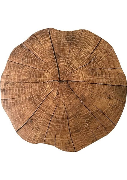 Yuvarlak Placemats Ahşap Tahıl Placemat Ev Masa Pedi Isıya Dayanıklı Yalıtım Placemat Masa Dekorları Mutfak Malzemeleri (Yurt Dışından)