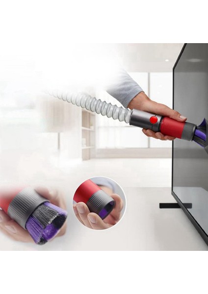 Traceless Toz Giderme Yumuşak Fırça Kafası V7 V10 V11 V12 V15 Elektrikli Süpürge Parçaları, Yumuşak Fırça Kafası Aksesuarları (Yurt Dışından)