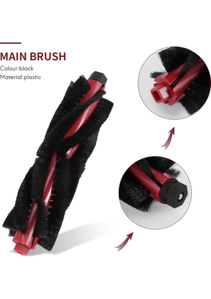 Ana Fırça/hepa Filtreler/paspas Bezi M501-A/T700/U180/M571 Robotlu Süpürge Parçaları Yedek Aksesuarlar (Yurt Dışından) fiyatları