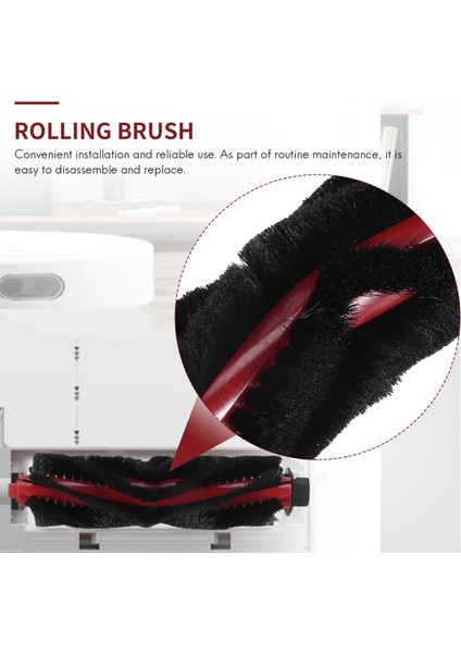 Ana Fırça/hepa Filtreler/paspas Bezi M501-A/T700/U180/M571 Robotlu Süpürge Parçaları Yedek Aksesuarlar (Yurt Dışından) modelleri