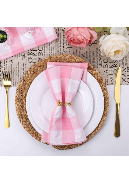 Düğün Için Sevgililer Peçete Halkaları Tutucu, Aşk Peçete Sahipleri Masa Ayarı Için Bahar Peçete Tokaları Altın (Yurt Dışından) fırsatları