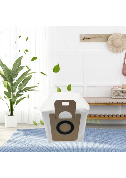 Bot D10 Plus RLS3D Elektrikli Süpürge Çöp Toz Torbası Yedek Yedek Parça Için 6 Adet Toz Torbaları (Yurt Dışından)