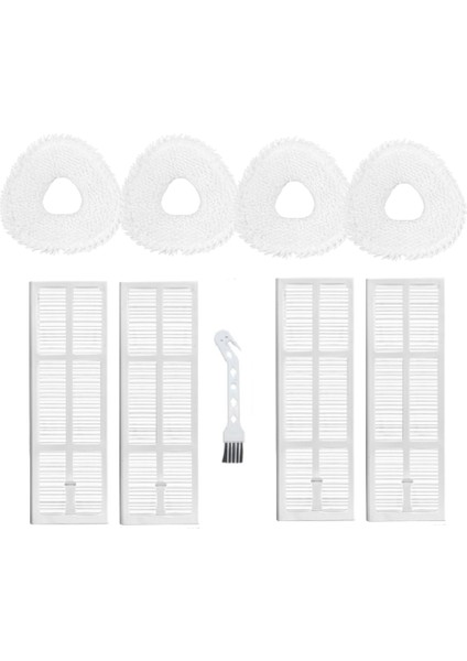 Adet J3 Robotlu Süpürge Yedek Yedek Yıkanabilir Hepa Filtre Paspas Bezi Ev Temizlik Aksesuarları (Yurt Dışından)