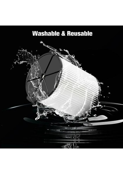 VF4000 5-20 Galon Elektrikli Süpürge Filtresi Için 2 Adet Standart Hepa Filtre Değişimi Yıkanabilir (Yurt Dışından) fırsatları