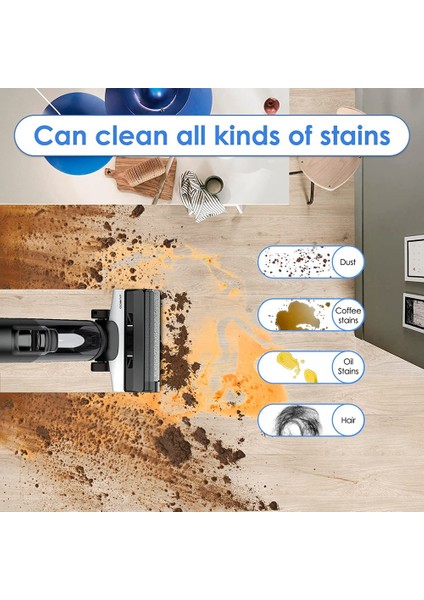 Floor One S5/floor One S5 Pro 2/ S5 Extreme Akıllı Elektrikli Süpürge Için Yedek Fırça Silindirleri ve Hepa Filtreleri (Yurt Dışından)