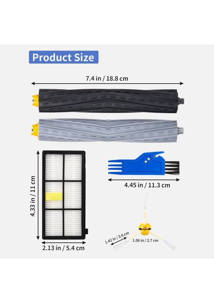 800 900 Serisi Yedek Parçalar, Elektrikli Süpürge Aksesuar Seti, Lastik Fırça, Filtre, Yan Fırça (Yurt Dışından) modelleri