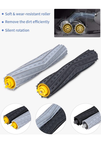 800 900 Serisi Yedek Parçalar, Elektrikli Süpürge Aksesuar Seti, Lastik Fırça, Filtre, Yan Fırça (Yurt Dışından) indirimleri