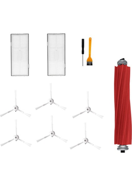 S7 T7S T7PLUS G10 Elektrikli Süpürge Için Rulo Fırça Temizleme Fırçası Filtre Yan Fırça Parçalarının Değiştirilmesi (Yurt Dışından)