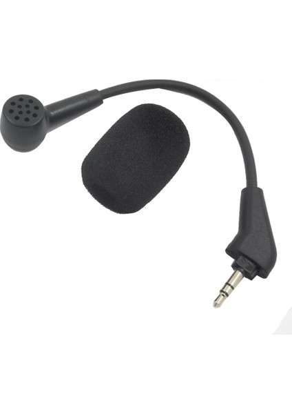 Yedek Oyun Mikrofon Aux 3.5mm Mikrofon HS50 Pro HS60 HS70 Se Oyun Kulaklıkları Kulaklıklar Gooseneck Mic (Yurt Dışından)