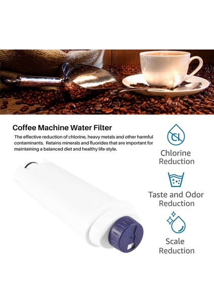 DLSC002 Ecam, Esam, , Bco, Ec Için Aktif Karbon Yumuşatıcılı 2 Paket Kahve Makinesi Filtresi (Yurt Dışından) fırsatları