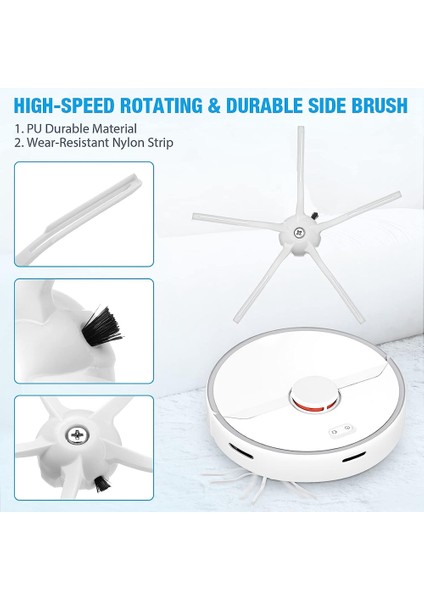 S8 Pro Ultra / S8+/ S8 Plus / S8 Elektrikli Süpürge Yedek Parçaları Yıkanabilir Rulo Fırça Hepa Filtre Paspas Bez Çanta (Yurt Dışından) indirimleri