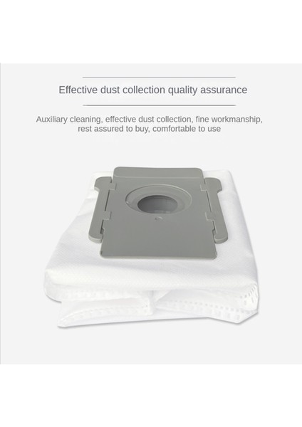 4 Adet Elektrikli Süpürge Toz Torbası Değiştirme S9 I7 I7 + E5 E6 Robotik Toz Toplayıcı Yedek Parça (Yurt Dışından) fiyatları