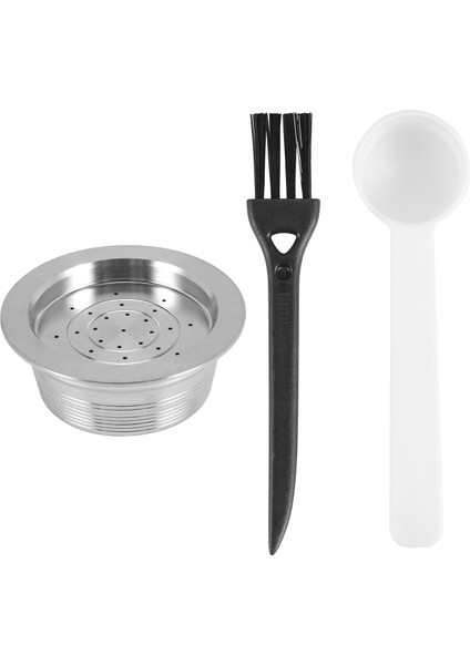 Kahve Filtreleri Paslanmaz Çelik Doldurulabilir Kahve Kapsül Bardağı Bakla Tutucu Filtre Seti (Yurt Dışından)