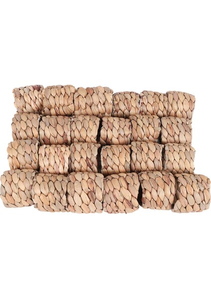 24 Adet Peçete Halkaları, Su Sümbülü Peçete Tutucu Halkaları-Doğum Günü Partisi Için Rustik Peçete Halkaları, Yemek Masası Dekorasyon (Yurt Dışından) fırsatları