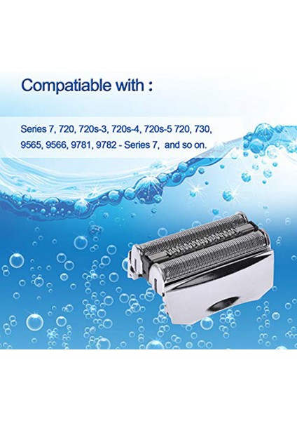 Seri 7 Için 70S Tıraş Makinesi Folyosu ve Kesici 70S Elektrikli Tıraş Makinesi Yedek Başlığı (Yurt Dışından) indirimleri