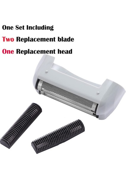 Profesyonel Yedek Titanyum Folyo ve Kesici Tıraş Bıçakları Tıraş Makinesi Kafa Setleri 17155 17150 17200 Shaver-B (Yurt Dışından) modelleri