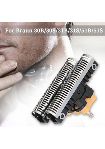 Pratik Elektrikli Sakal Kesici Hızlı Tıraş Makinesi Başlığı Dayanıklı Kolay Kurulum 30B 30S 31B 31S 51B 51S Parçaları (Yurt Dışından) fiyatları