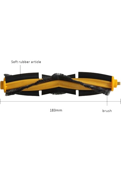 Deebot Ozmo 920 950 2 Hibrit Robot Süpürge Için Rulo Fırça Hepa Filtre Paspas (Yurt Dışından)