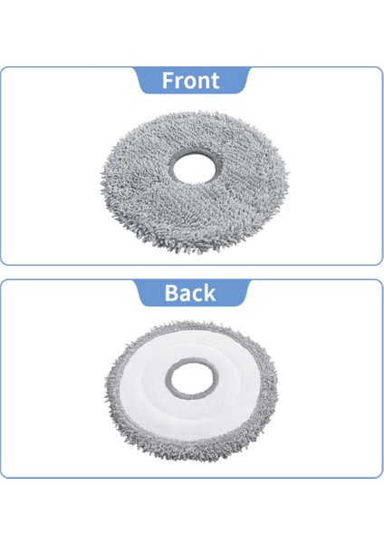 Adet Yıkanabilir Paspas Bezi Robotlu Süpürge 3s B108CN/2PRO B113CN Robotlu Süpürge Yedek Parçalar Paspas (Yurt Dışından) indirimleri
