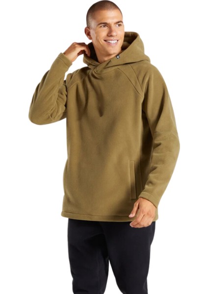 Genıus Store Erkek Polar Kapüşonlu Outdoor Polar Tactical Flecee Polar-Londra