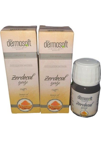 Plus Saf Zerdeçal Yağı Premium Serisi 2 Adet 20 ml