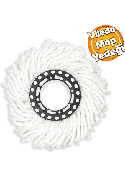 Ev Ofis Iş Yeri Sillgech Mikrofiber Makarna Temizlik Kurulama Havlu Mop Vileda Başlık Yedeği EH171