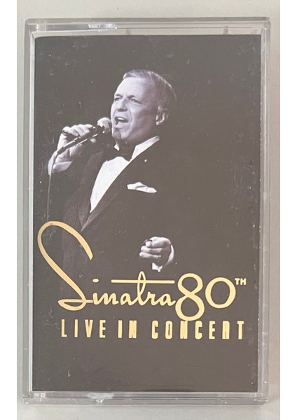 Finatra Sinatra 80TH Live In Concert Kaset (Orjinal Dönem Baskı)