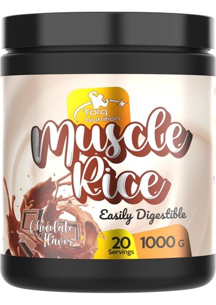 Muscle Rice Mikronize Pirinç 1000 gr - Çikolata