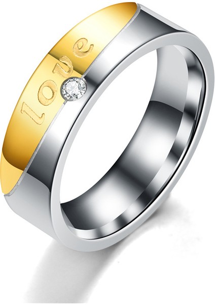 Titanyum Çelik Yüzük (Yurt Dışından)