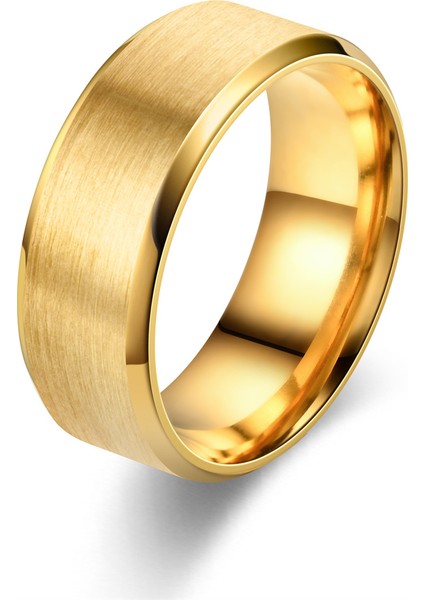 Titanyum Çelik Yüzük (Yurt Dışından)